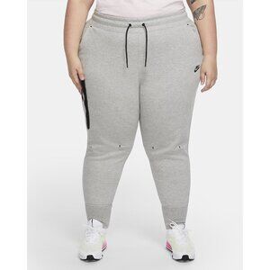 Nike Joggers Womens XXXL Grey Sportswear Tech Fleece Plus Size Pants $100 New